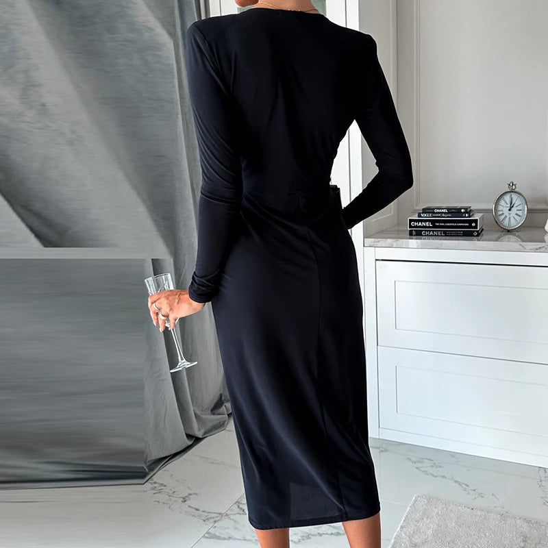 Robe Portefeuille Manche Longue chez robeportefeuille.com