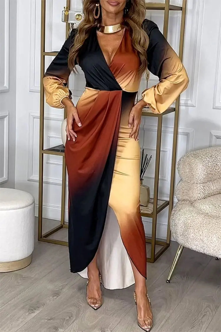 Robe Portefeuille Longue Chic chez robeportefeuille.com
