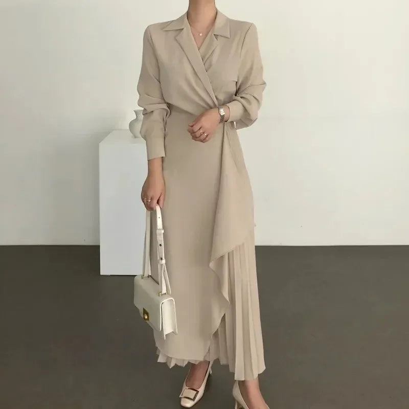 Robe Portefeuille Beige beige chez robeportefeuille.com