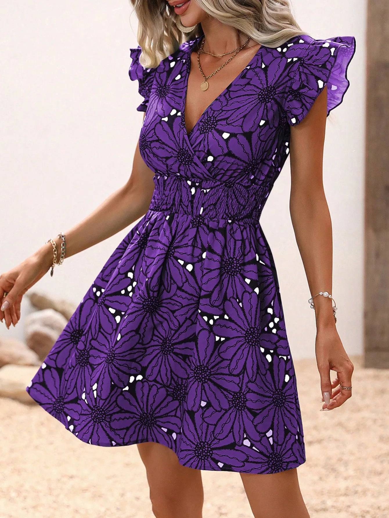 Robe Portefeuille Fleurie chez robeportefeuille.com