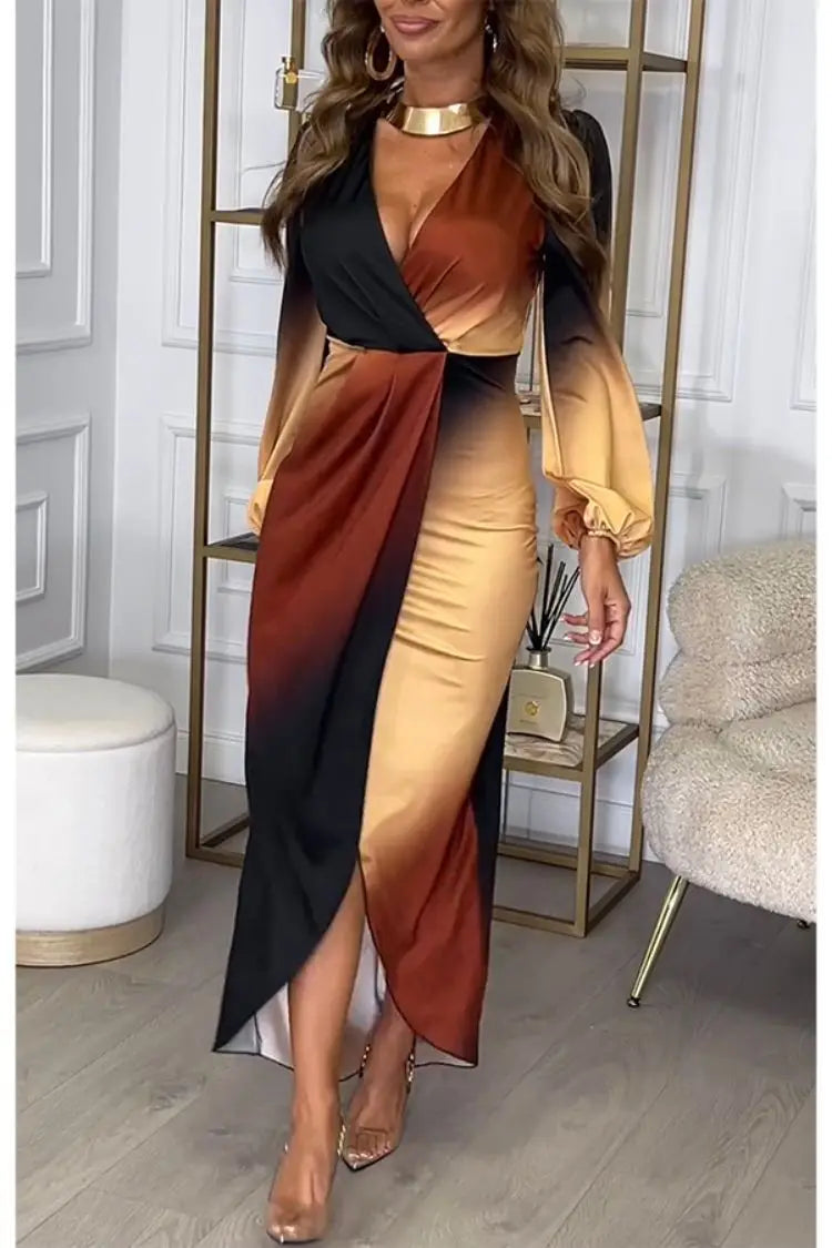 Robe Portefeuille Longue Chic chez robeportefeuille.com