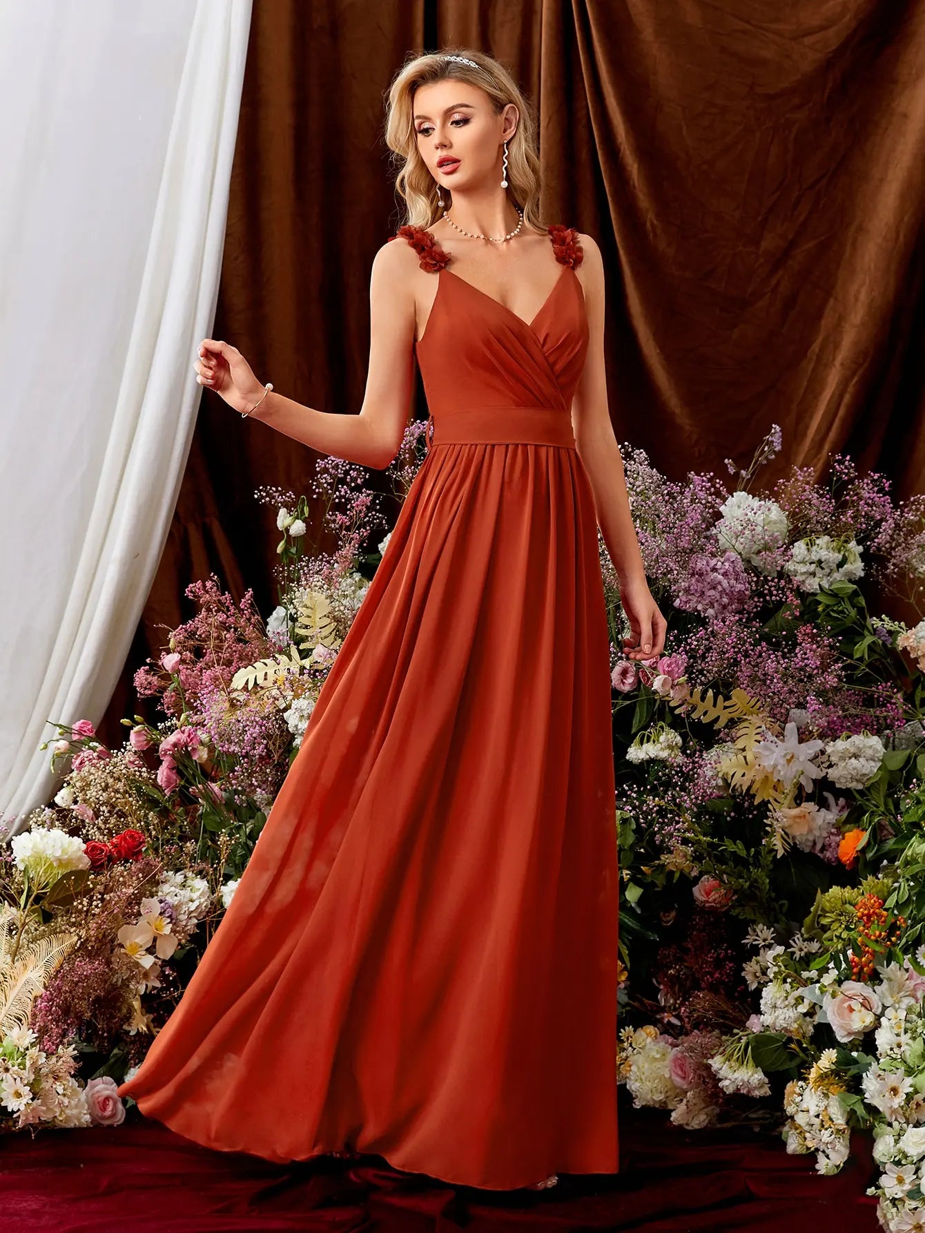 Robe Portefeuille Terracotta chez robeportefeuille.com