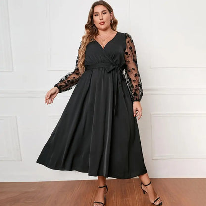 Robe Portefeuille Grande Taille